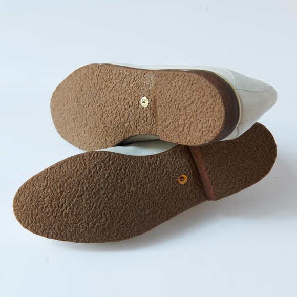 80s - SUSAN BENNIS - WARREN EDWARDS - Shoes - Men\'s - 10 - WHT Suede